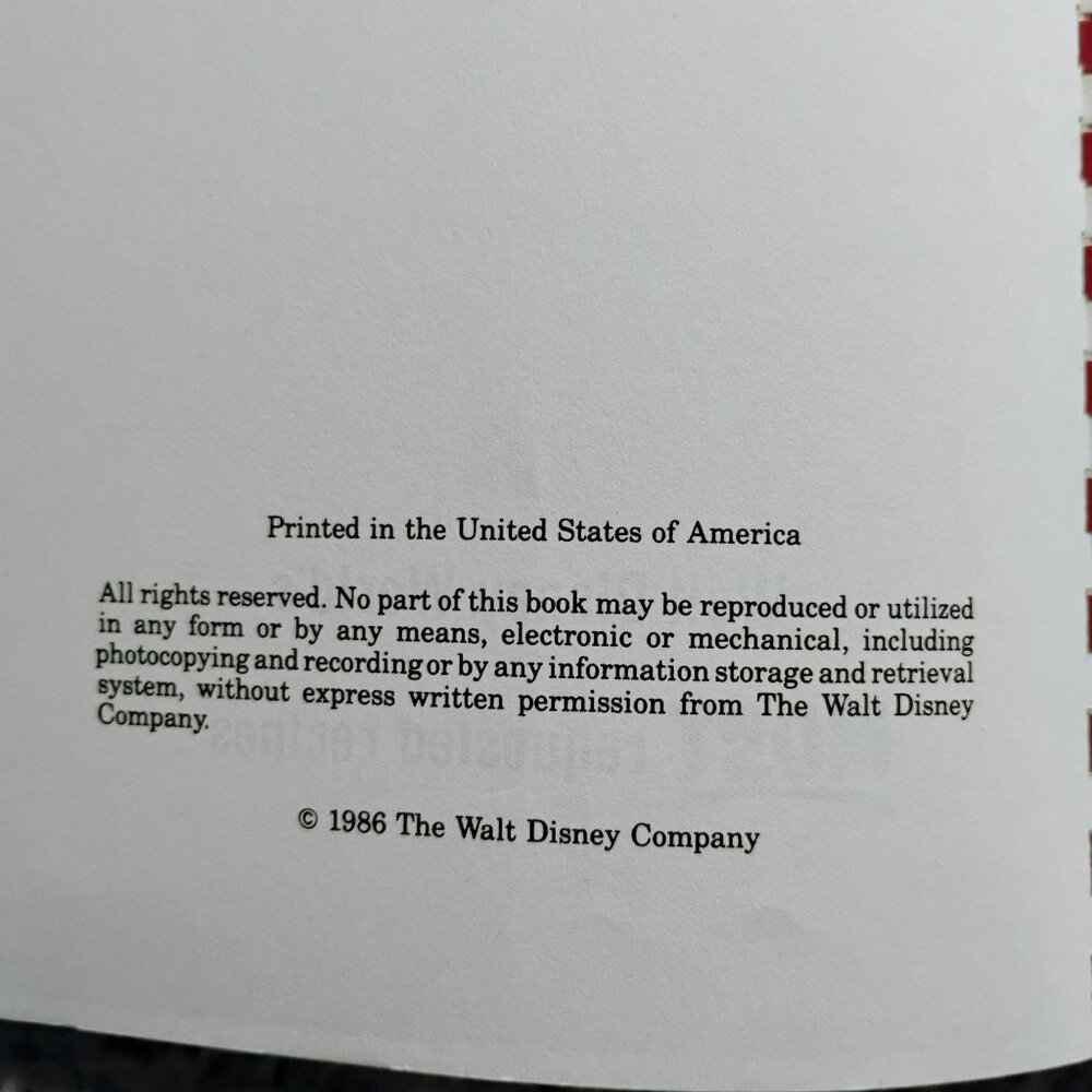 Disney Vintage Cooking With Mickey Around Our World Recipe Book, 1986 Cookbook - Picture 4 of 13